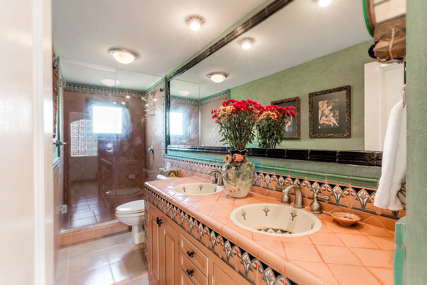 Photo of Casa de la Vista Second Floor Bath With Double Vanities